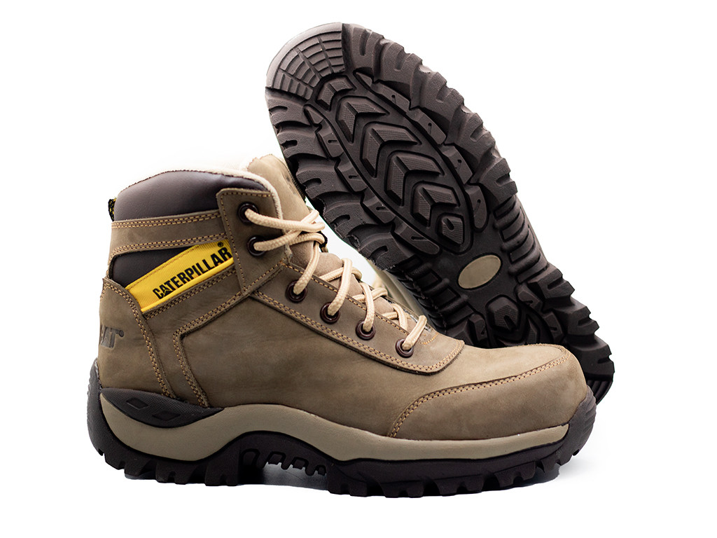 Bota Caterpillar 013 Beige Con Puntera