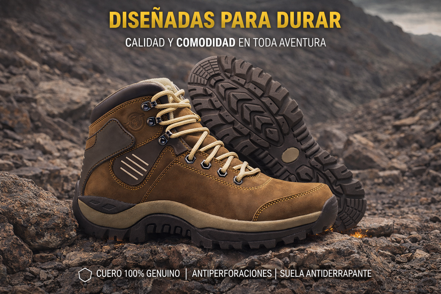 Bota Brahma En Cuero - Imagen 4