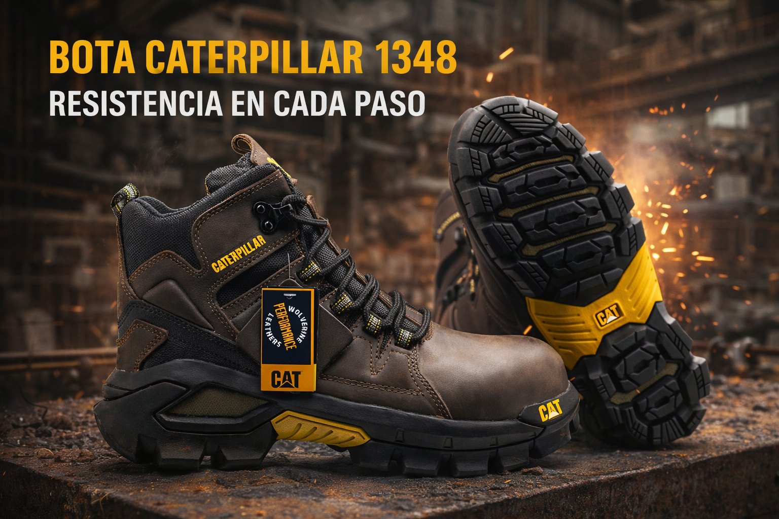 Botas de Seguridad Industrial | Protección y Resistencia para Trabajo Pesado - Imagen 2